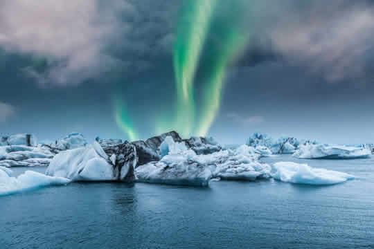 Auroras en Noruega